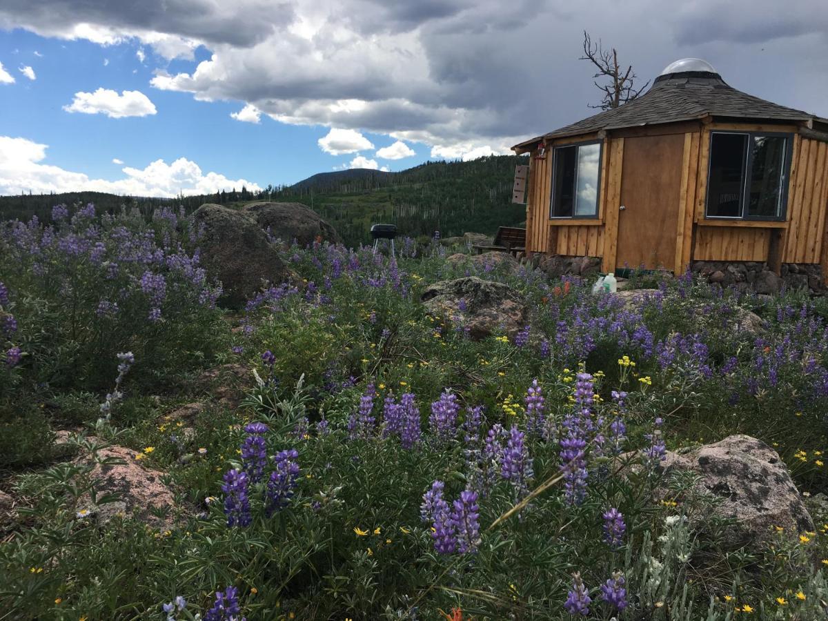 Red-Tail Roundhouse At 22 West Cabins And Recreation Hebron Buitenkant foto